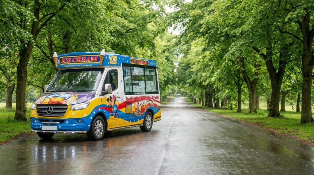 ice cream van in leeds for hire